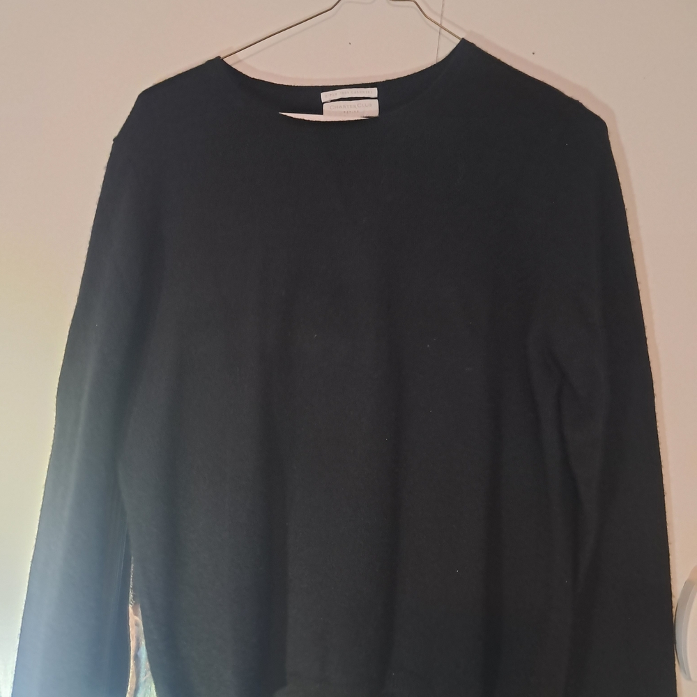 Charter Club Black Cashmere Sweater Petite SP